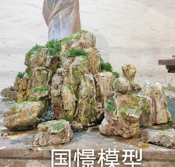 岗巴县场景模型