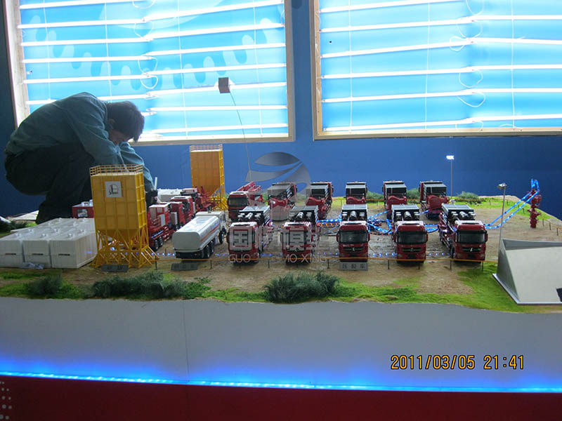 岗巴县工业模型