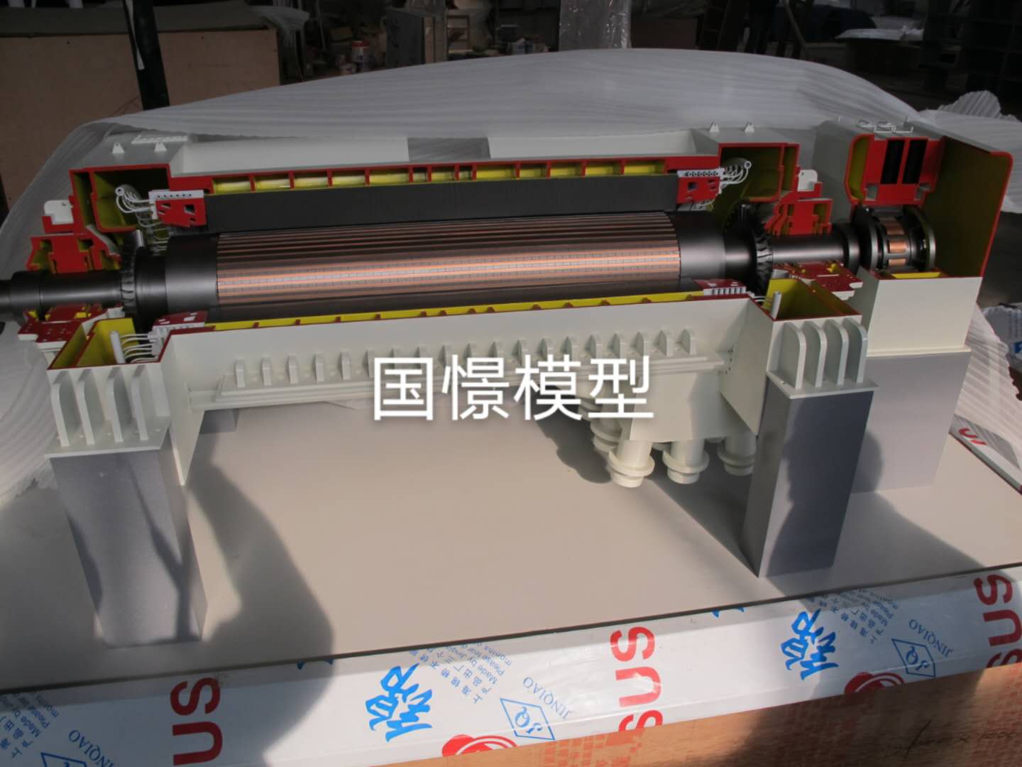 岗巴县机械模型