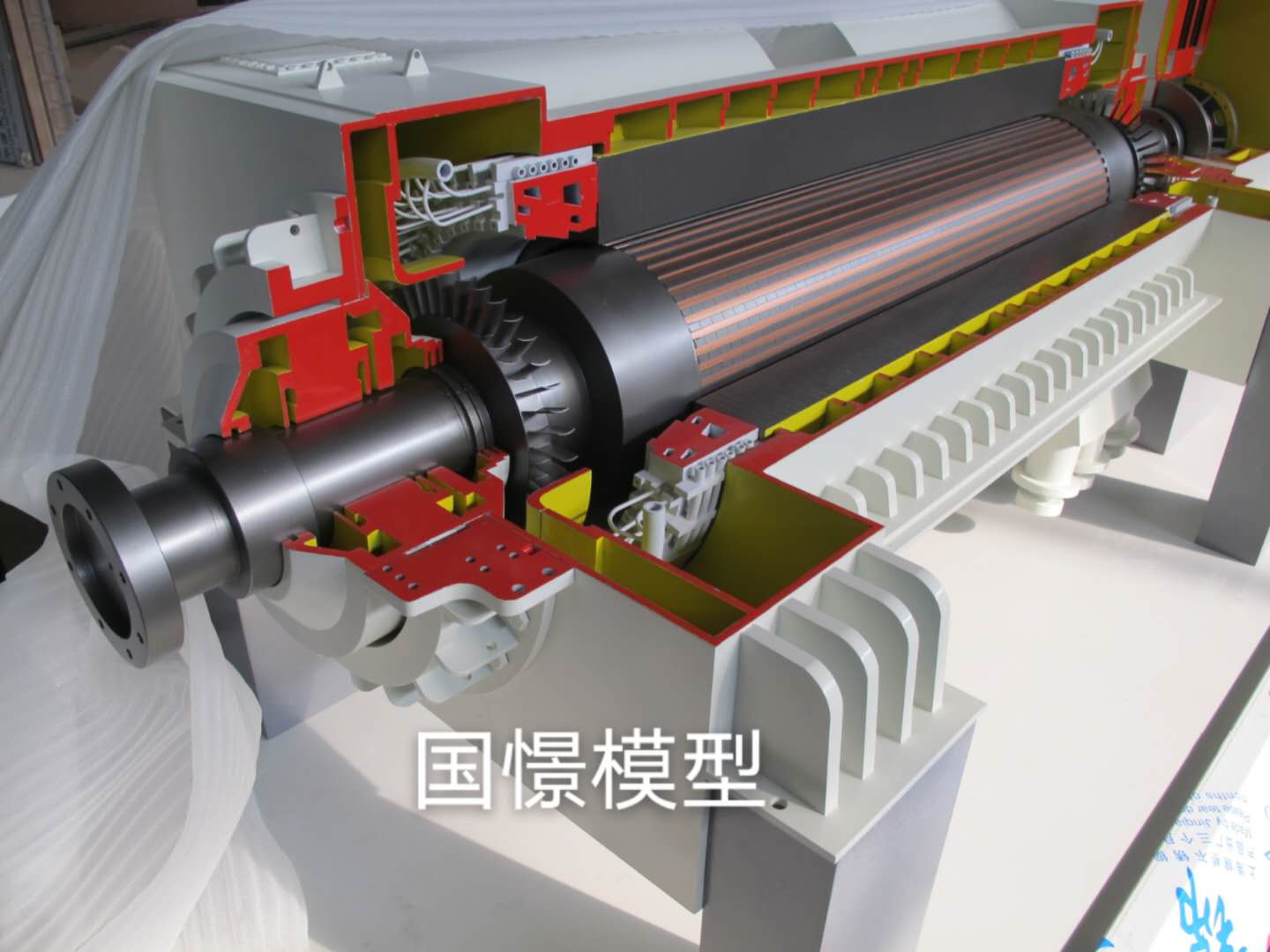 岗巴县机械模型