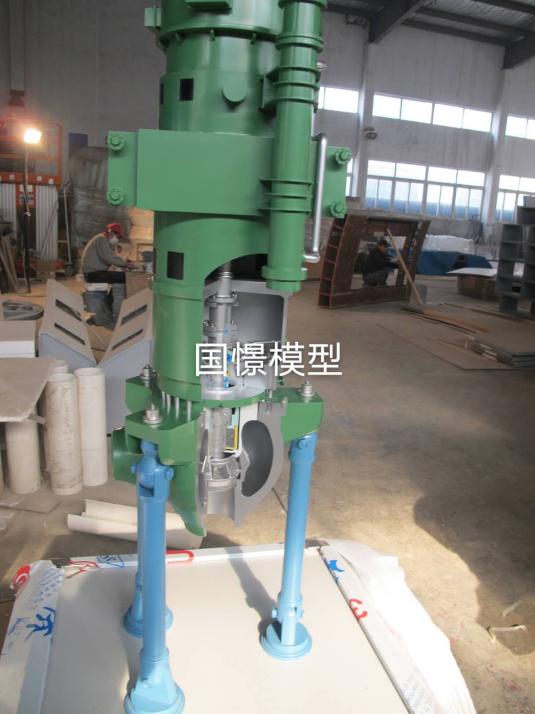 岗巴县机械模型