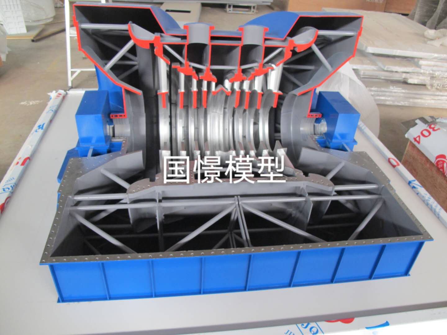 岗巴县机械模型