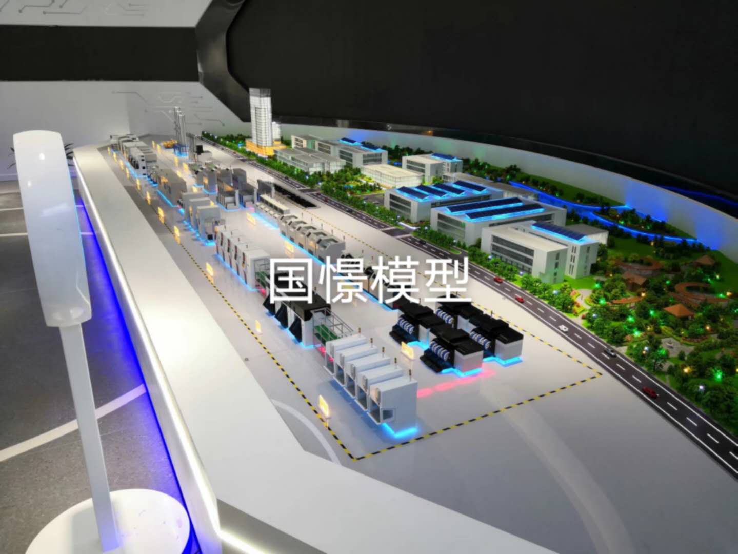 岗巴县建筑模型