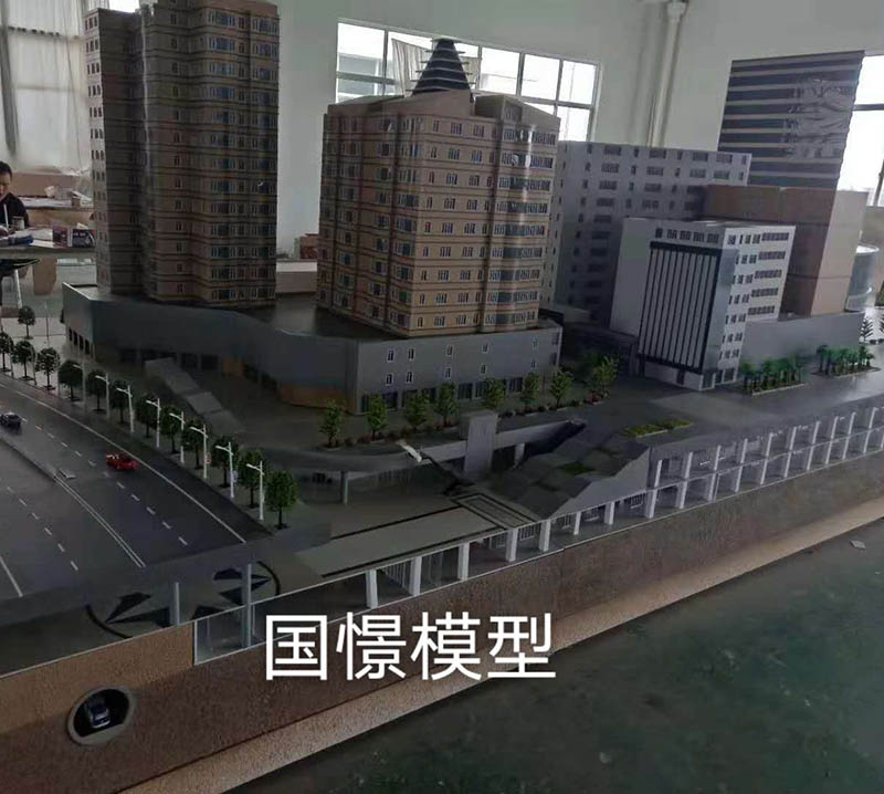 岗巴县建筑模型