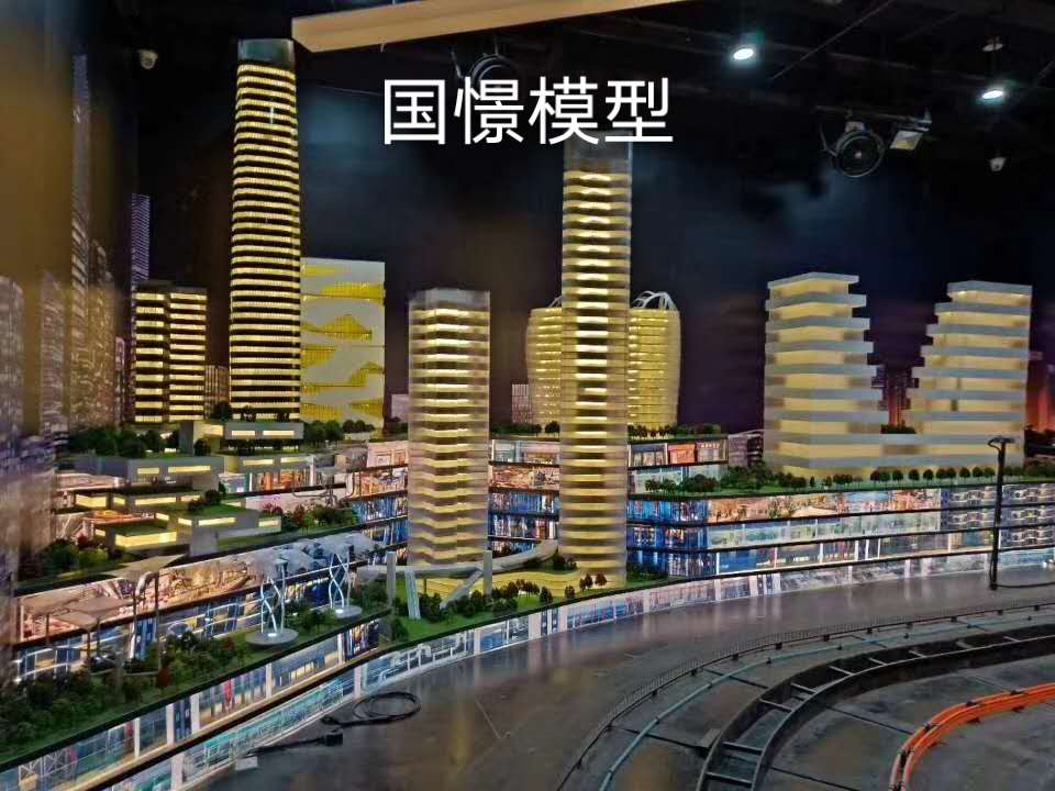 岗巴县建筑模型